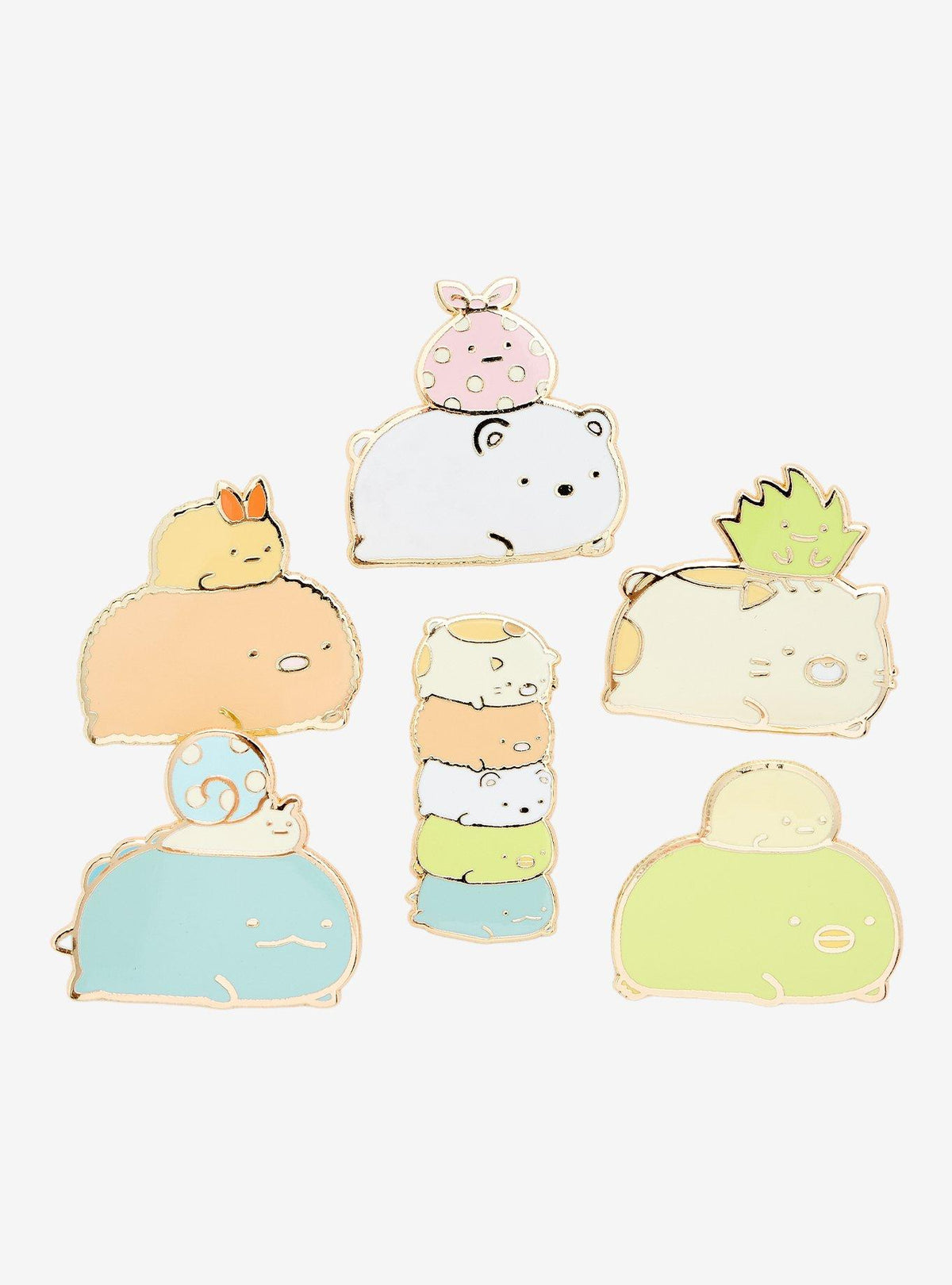 Pin esmaltado sorpresa Sumikkogurashi: ¡Lo que te haga feliz!