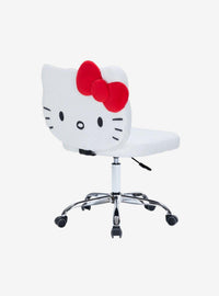 Hello Kitty: Silla Giratoria de Tocador con Pelo Teddy