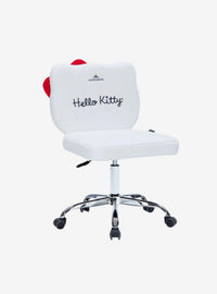 Hello Kitty: Silla Giratoria de Tocador con Pelo Teddy