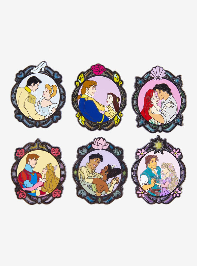 Pin caja sorpresa Parejas de Disney Princess