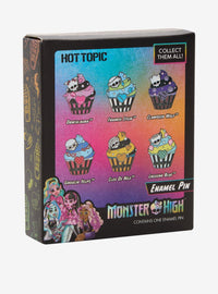 Pin sorpresa Monster High de cupcake