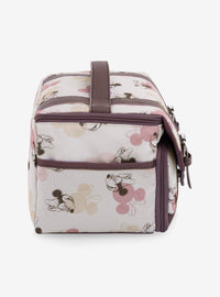 Lonchera térmica de Minnie Mouse beige y rosa vintage