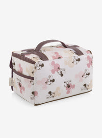 Lonchera térmica de Minnie Mouse beige y rosa vintage
