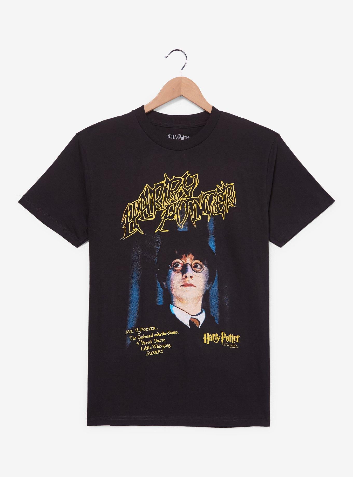 Polera Harry Potter con diseño de rayo