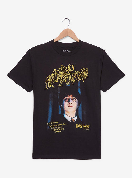 Polera Harry Potter con diseño de rayo
