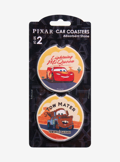 Set de posavasos Cars Lightning McQueen y Mater