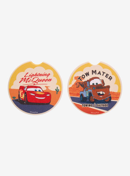 Set de posavasos Cars Lightning McQueen y Mater