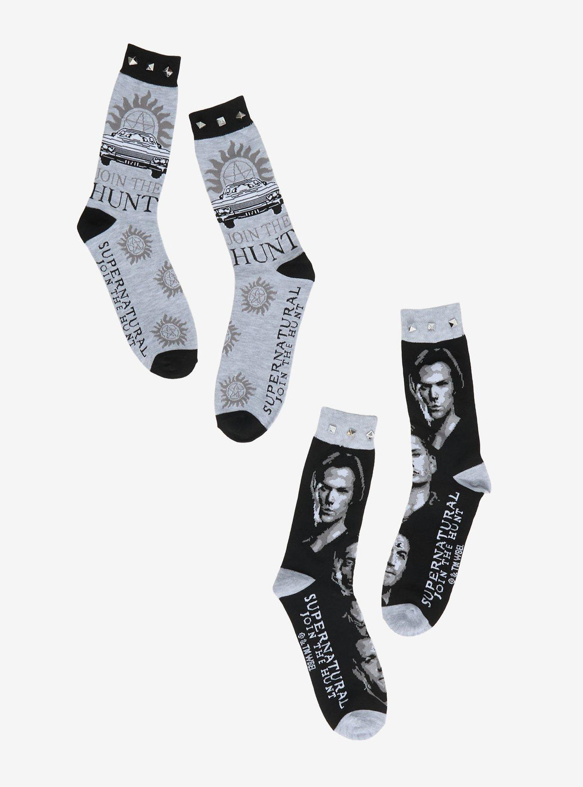 Calcetines con tachas Supernatural, set de 2 pares