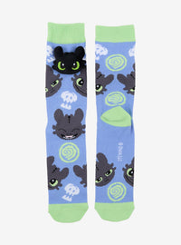 Calcetines crew Toothless de How to Train Your Dragon