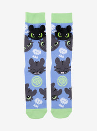 Calcetines crew Toothless de How to Train Your Dragon