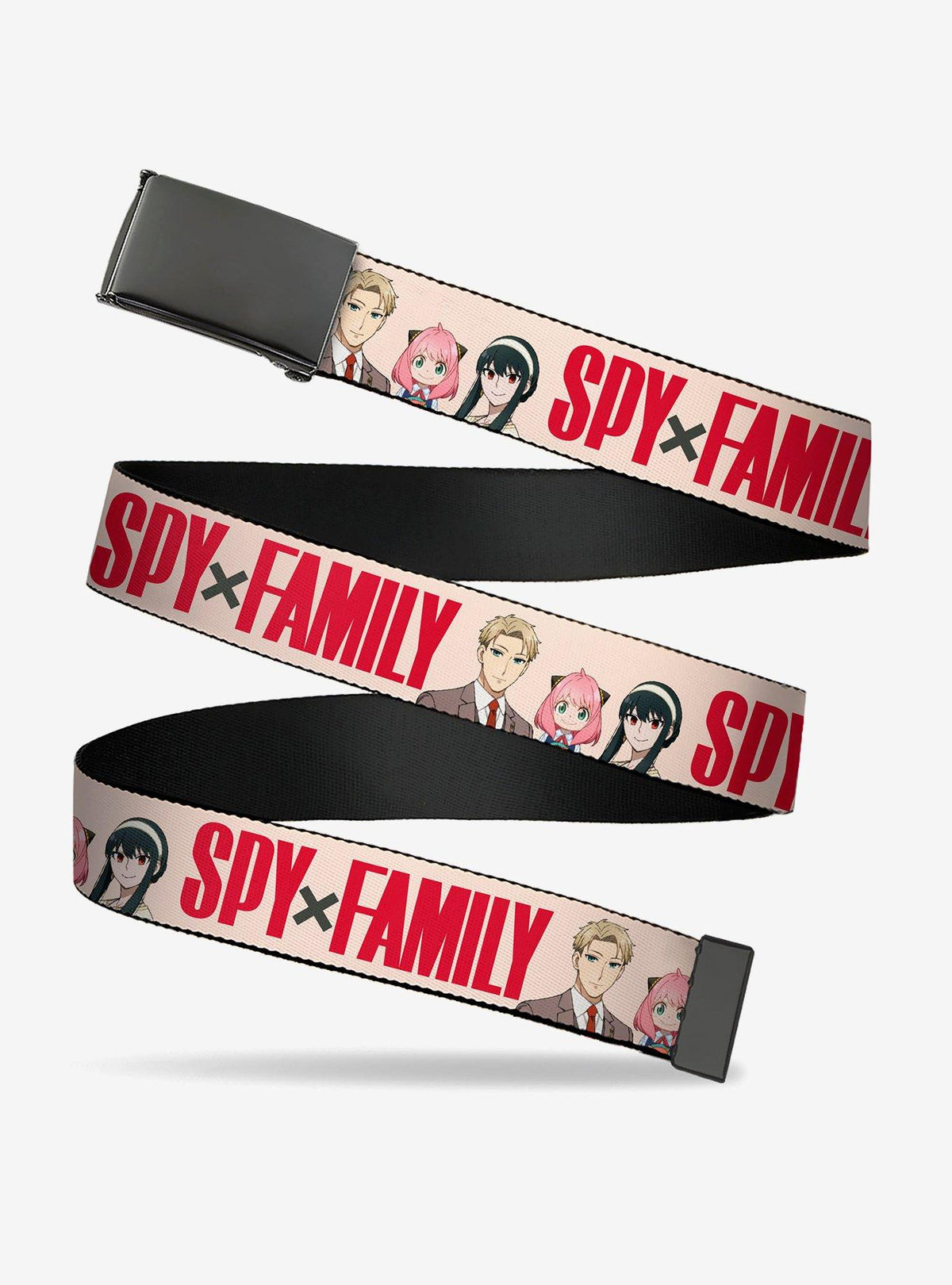 Cinturón rojo Spy x Family: familia Forger y logo