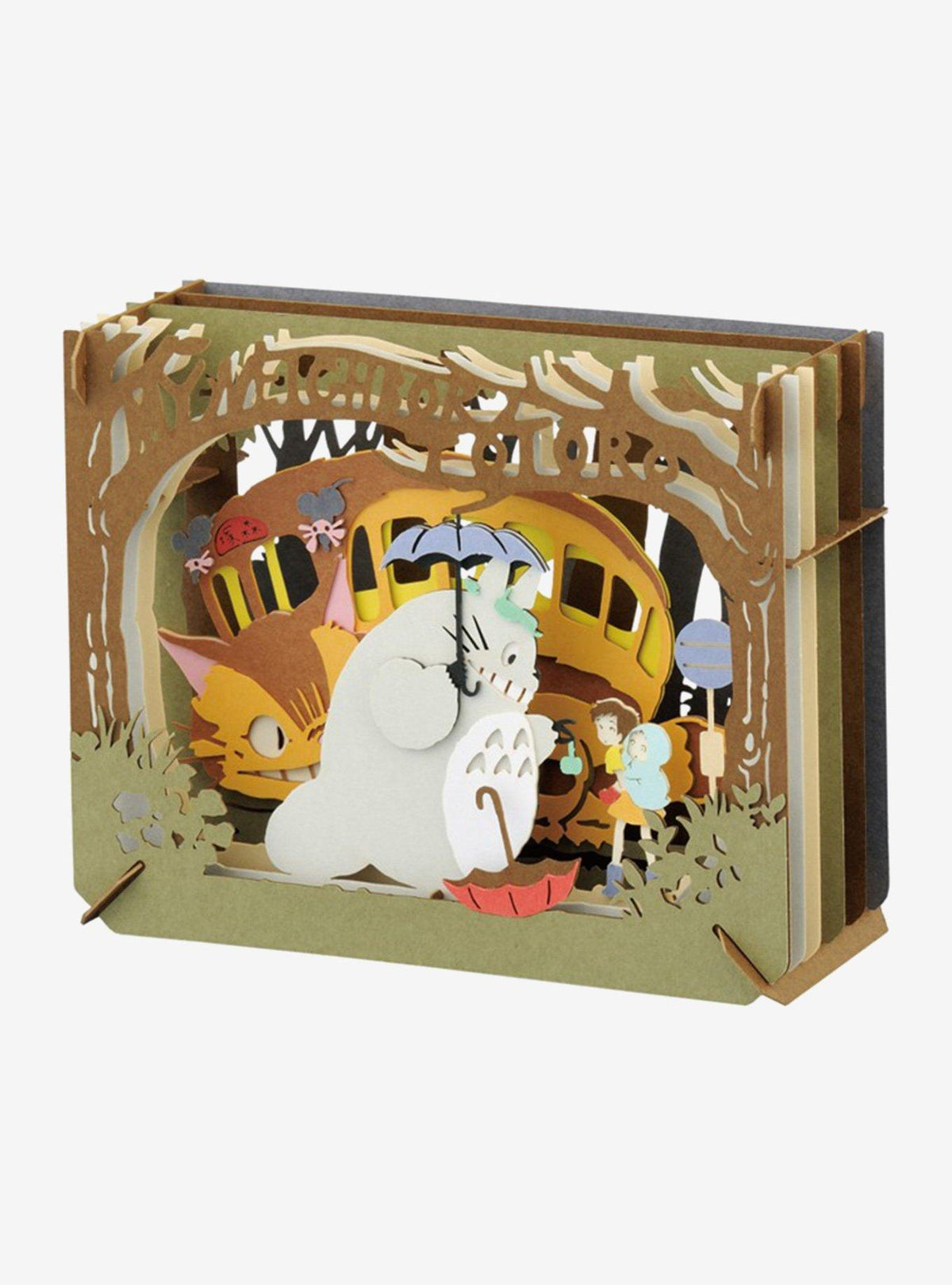 Mi vecino Totoro: manualidad de papel