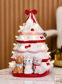 Árbol decorativo con luz de The Aristocats