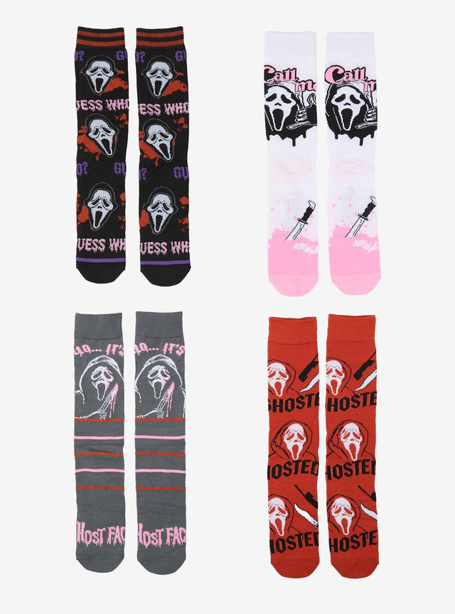 Calcetines sorpresa Pop Art de Ghost Face
