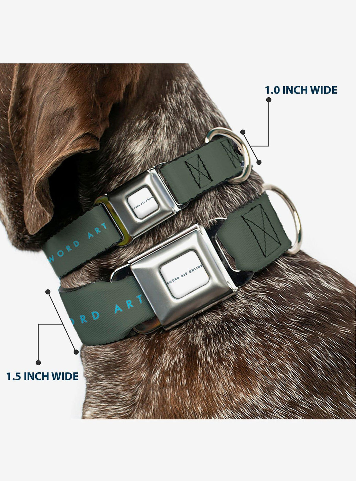 Collar para perro Sword Art Online de Kirito y Asuna