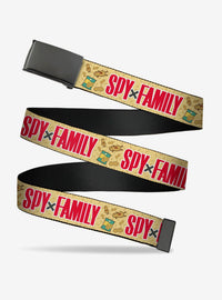 Cinturón Spy x Family de Anya con maníes y hebilla de pinza