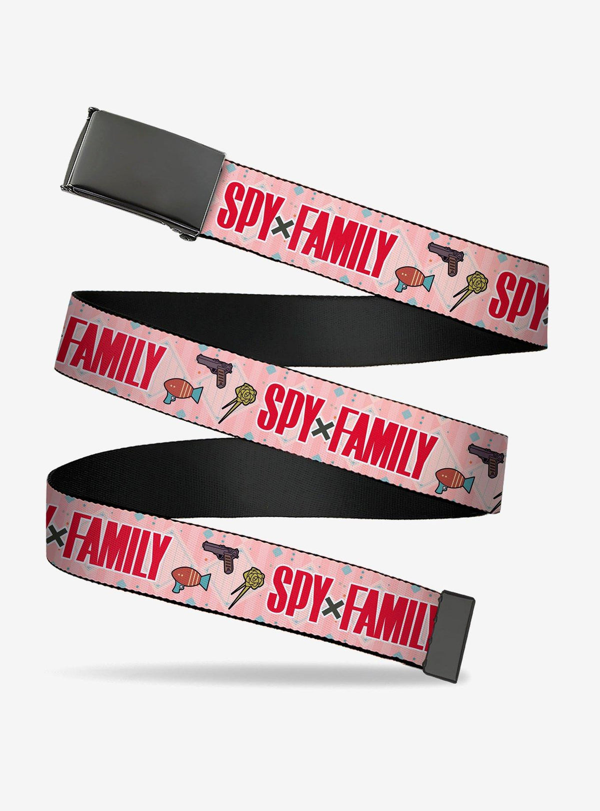 Spy x Family cinturón con hebilla de cierre a presión