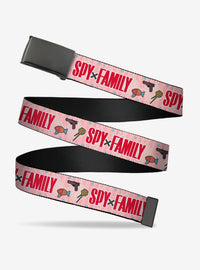 Spy x Family cinturón con hebilla de cierre a presión