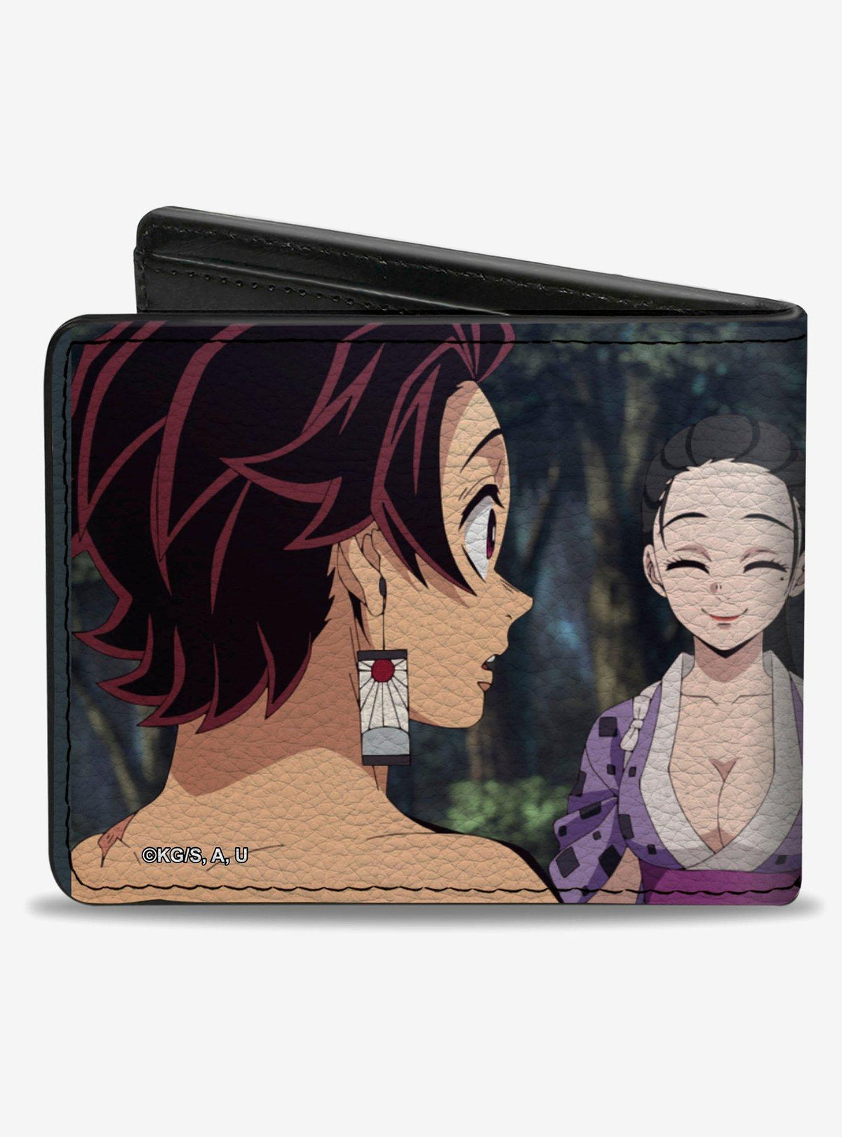Billetera bifold Demon Slayer: Tanjiro y las esposas de Tengen