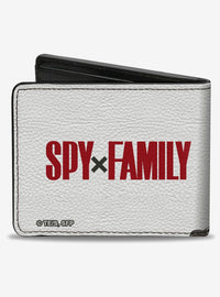 Billetera roja Spy x Family con la familia Forger