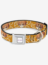 Collar para perro Fruits Basket: Kyo chibi y gato con kimono
