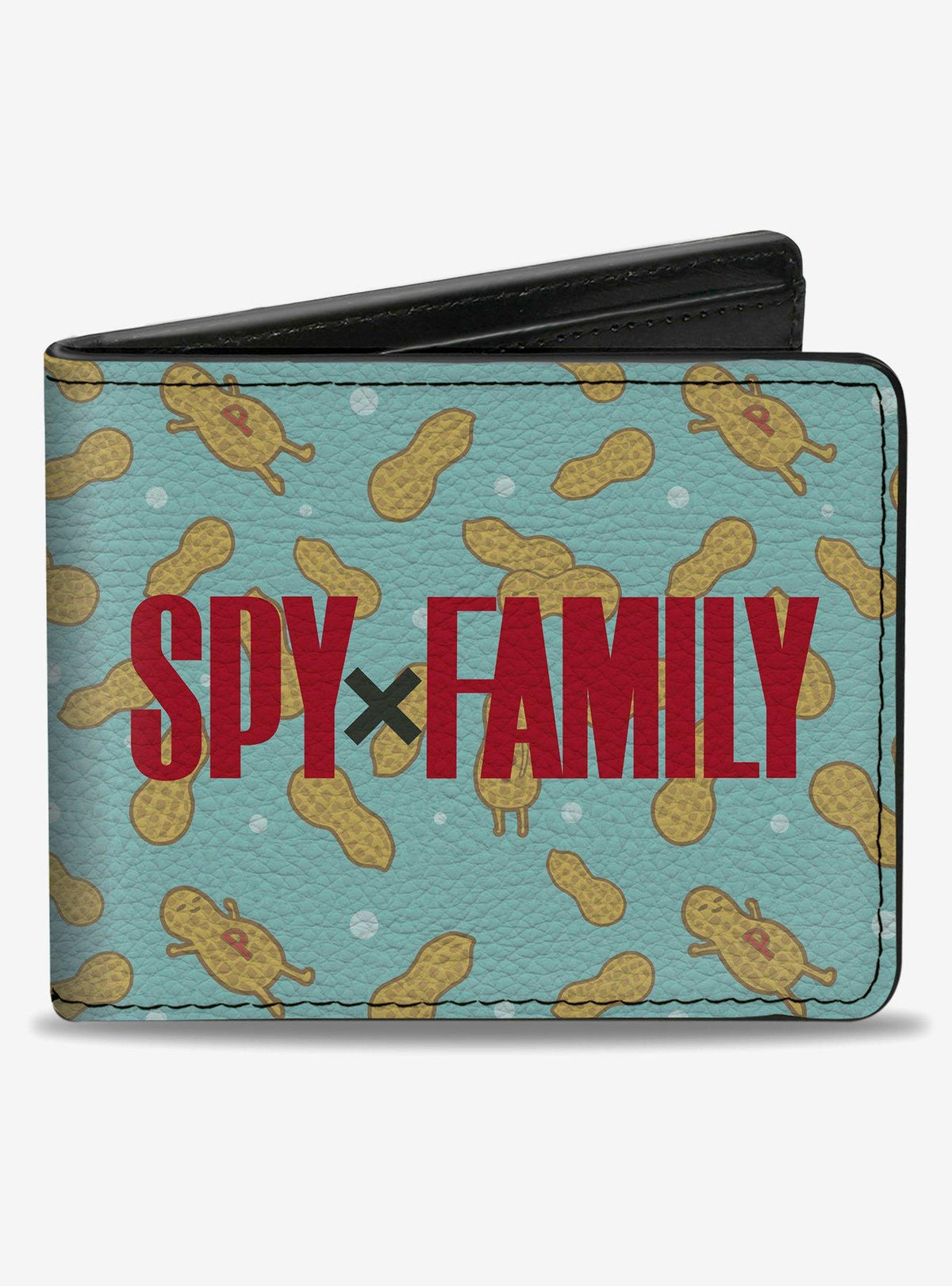 Billetera Spy x Family de Anya con diseño de maníes