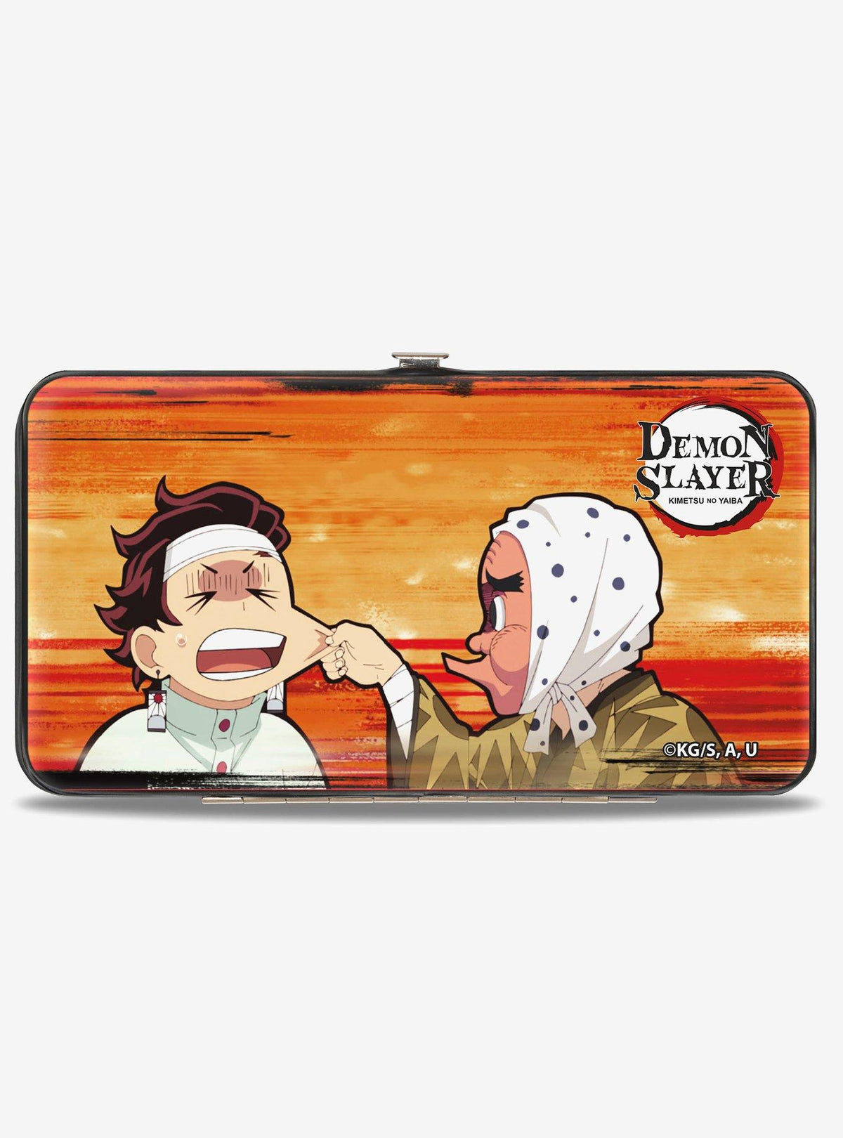 Billetera Demon Slayer: Hotaru y Tanjiro
