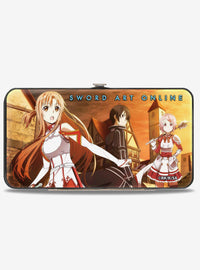 Billetera Sword Art Online con escenas de Kirito