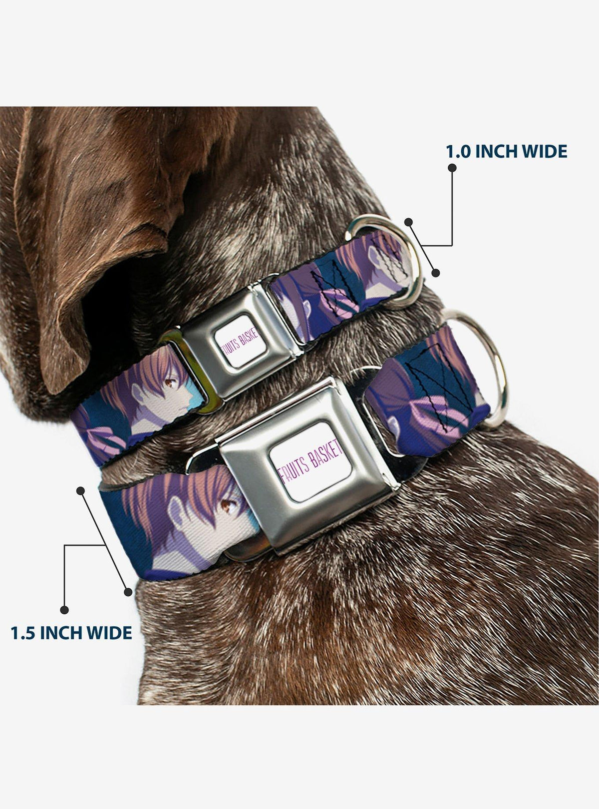 Collar para perro Fruits Basket: Yuki, Tohru y Kyo