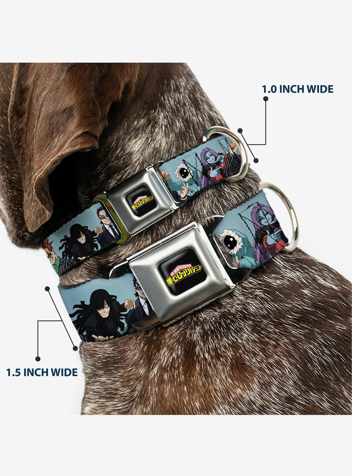 Collar para perro My Hero Academia con hebilla de cinturón