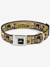 Collar para perro My Hero Academia con hebilla tipo cinturón