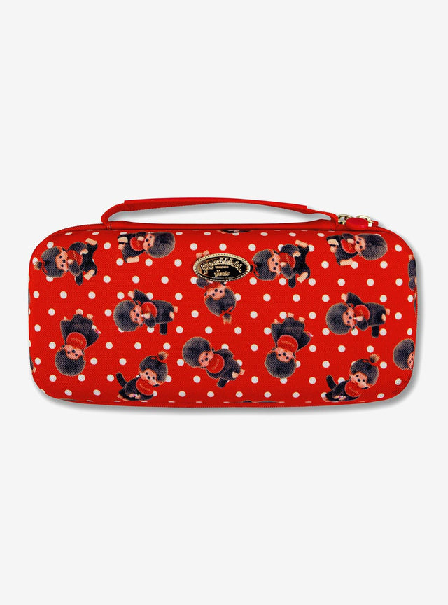 Estuche rojo Monchhichi para Nintendo Switch