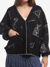 Chaleco Harry Potter de íconos plateados
