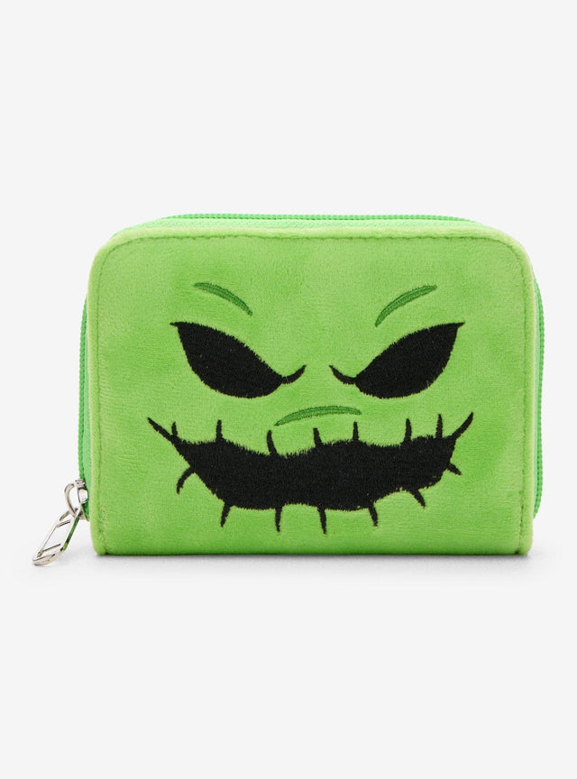 Mini billetera con cierre Oogie Boogie