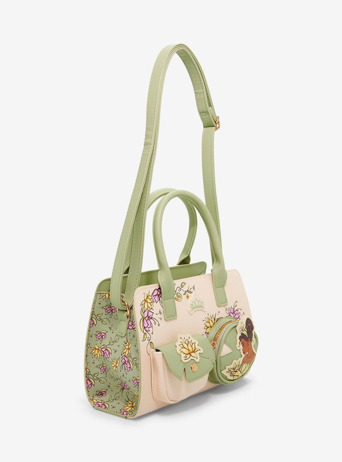 Cartera floral de Tiana - La princesa y el sapo
