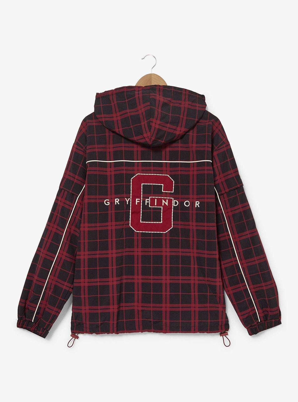 Chaqueta cortaviento a cuadros de Gryffindor