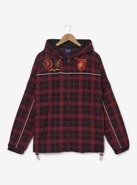 Chaqueta cortaviento a cuadros de Gryffindor
