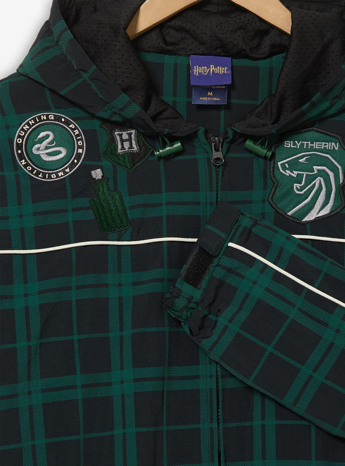Chaqueta cortaviento escocesa de Slytherin - Harry Potter