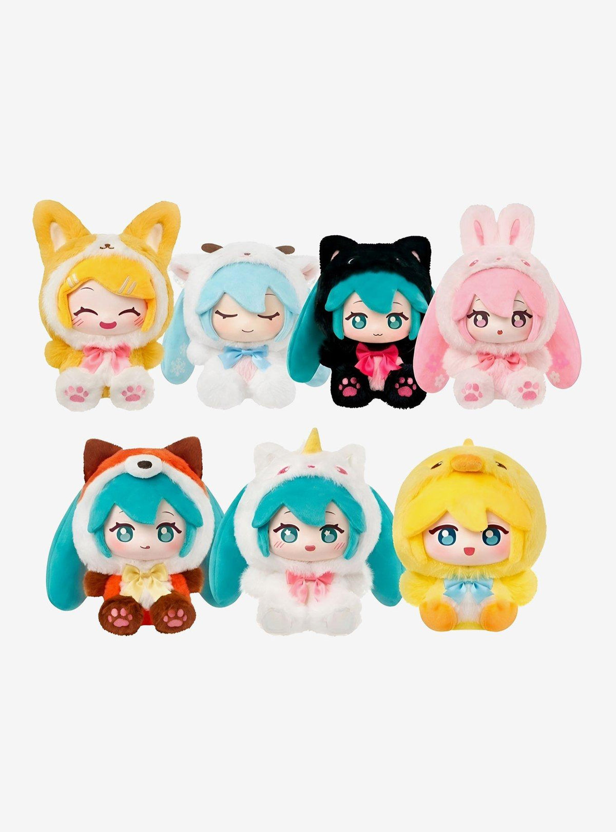 Colgante de peluche Hatsune Miku en caja sorpresa