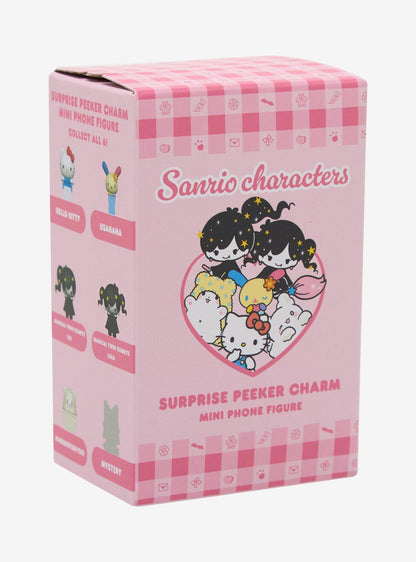 Charm mini de personajes Sanrio en caja sorpresa