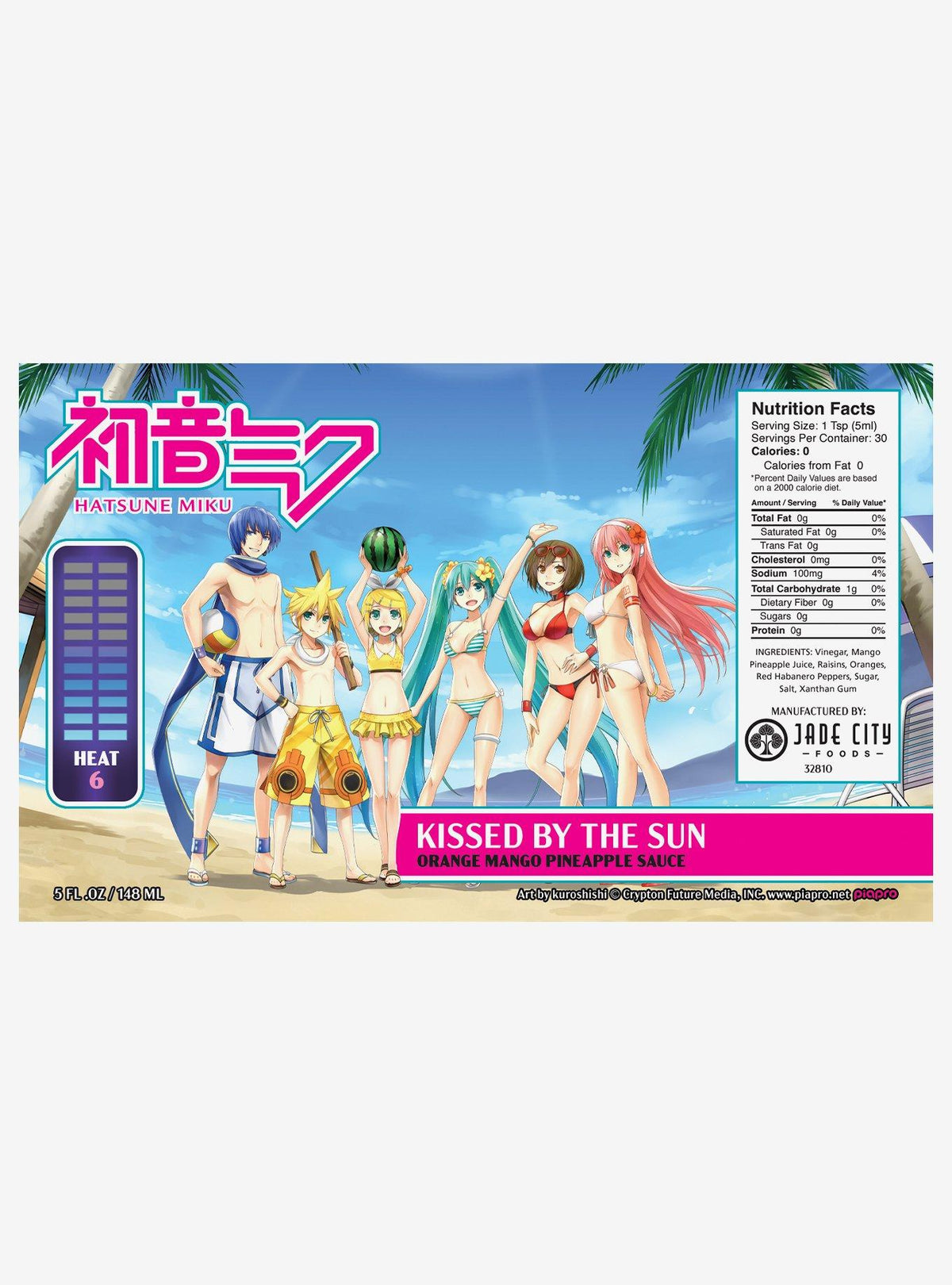 Hatsune Miku: Salsa de naranja, mango y piña