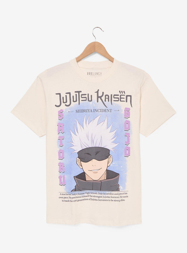 Polera informativa de Satoru Gojo de Jujutsu Kaisen