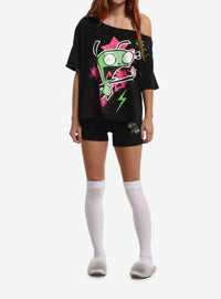 Pijama Invader Zim GIR con top y short