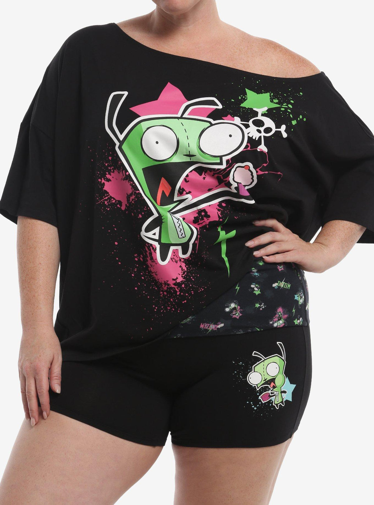 Pijama Invader Zim GIR Plus Size