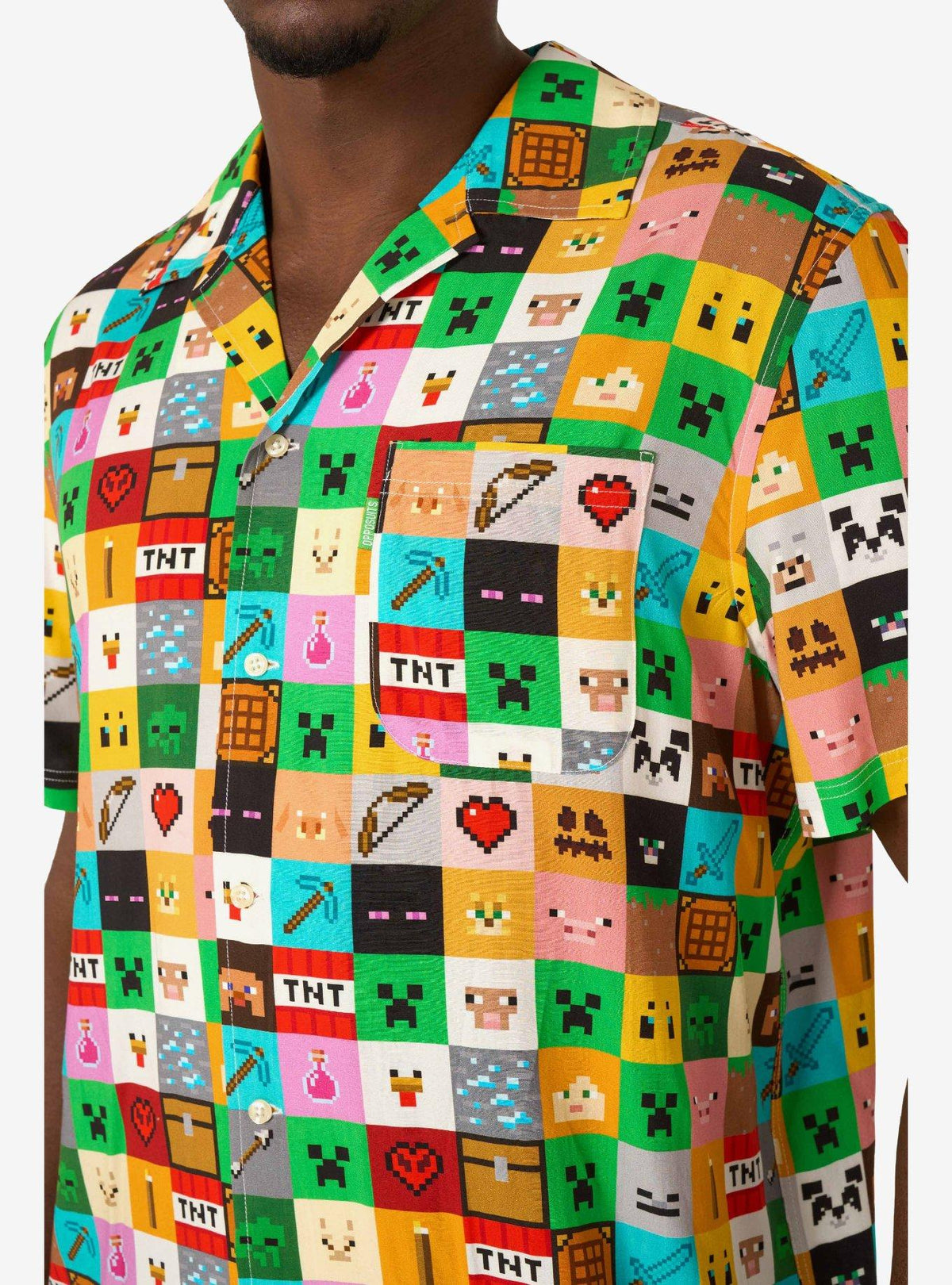 Camisa Minecraft Pixel Perfect