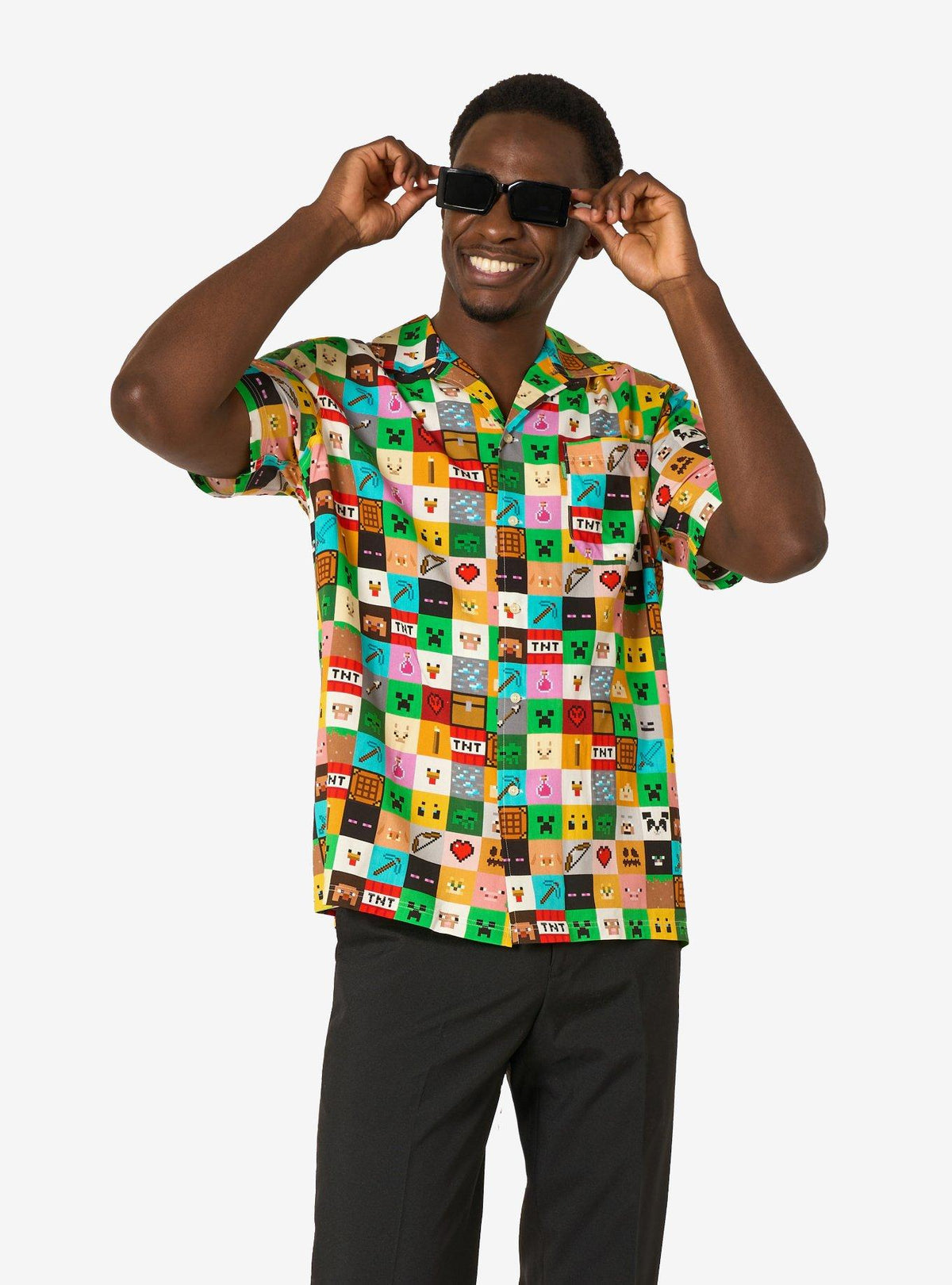 Camisa Minecraft Pixel Perfect