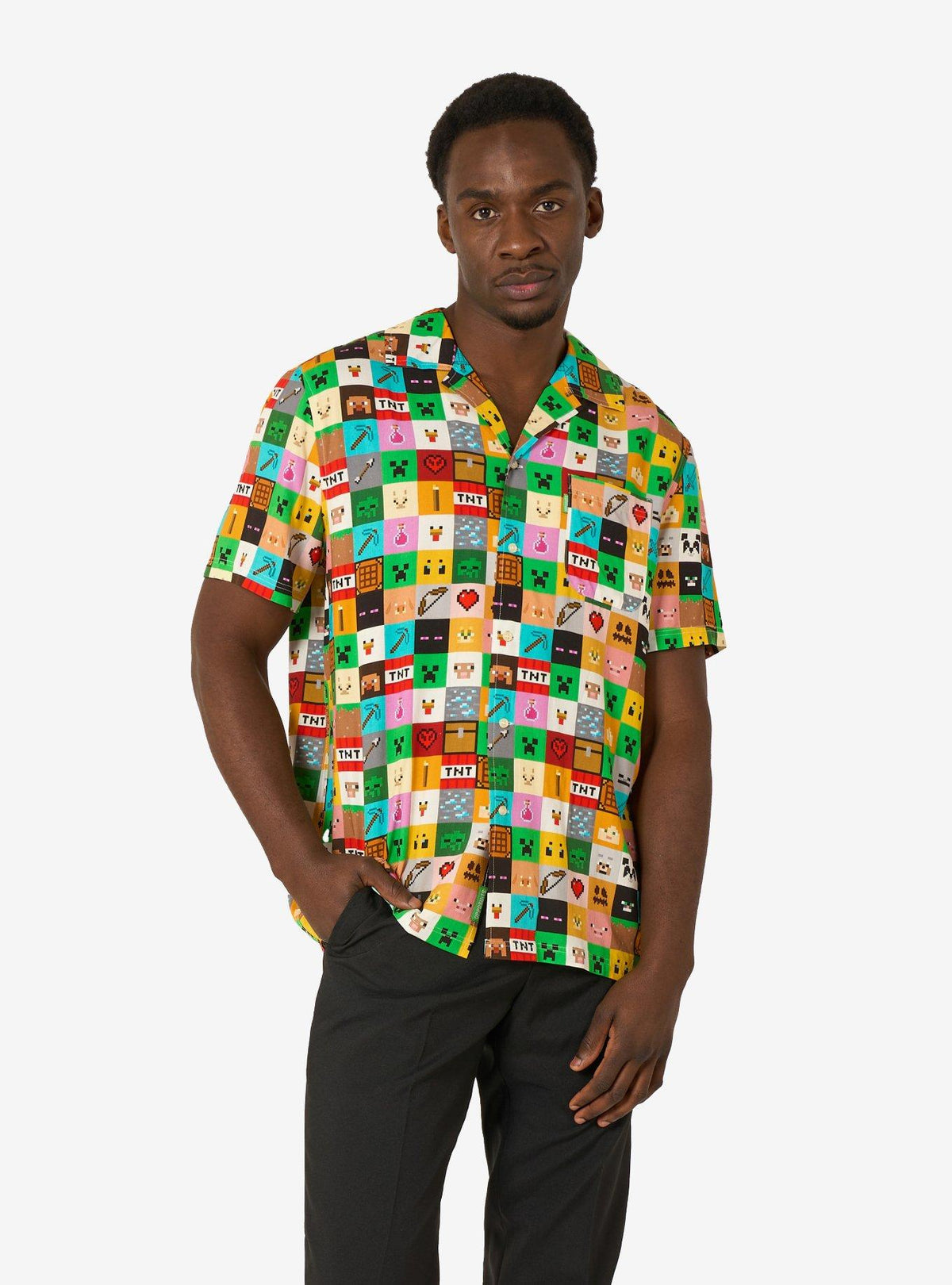 Camisa Minecraft Pixel Perfect