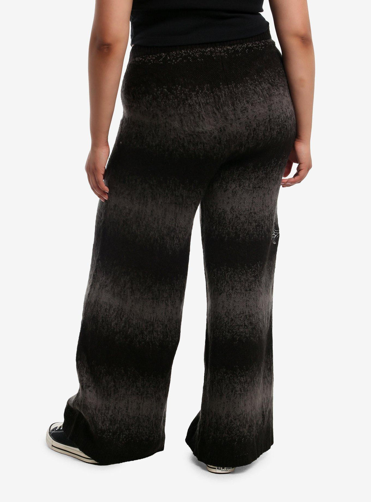 Pantalón de punto degradado Social Collision talla grande