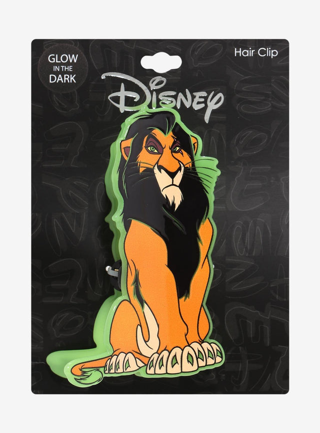 Pinche de pelo Scar The Lion King fosforescente
