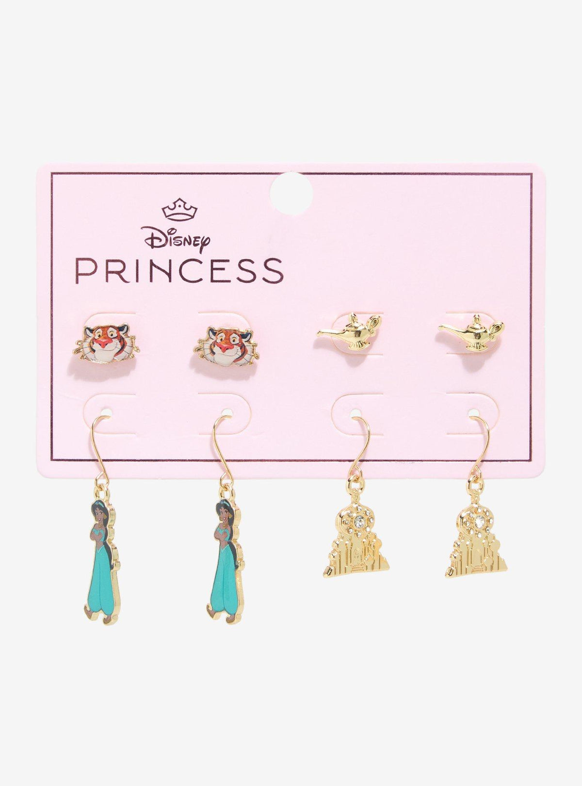 Set de aros Disney Aladdin y Jasmine